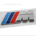 BMW dan Toyota Car Logo Lencana Chrome